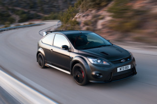 Black car driving road forest 5 - the car free wallpaper