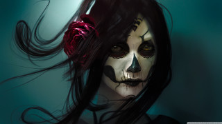 Woman makeup artwork face hair - bastien l. deharme free wallpaper