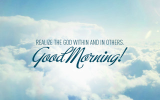 Relax god within good morning - a picture of a sky free wallpaper