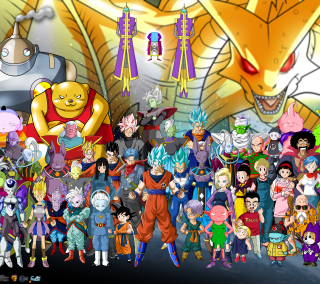 Cartoon characters dragon wallpaper mural - front free wallpaper