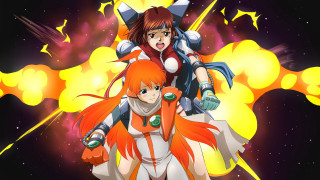 Anime characters flying arms around - their arm free wallpaper for desktop