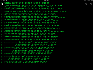 Dark green numbers black white - ascii art free wallpaper