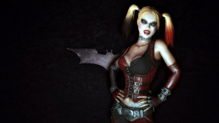 Woman costume bat shoulder ponytail - a costume free wallpaper