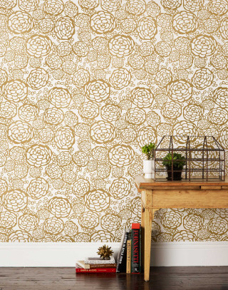 Table plant wall pattern basket - a plant free wallpaper
