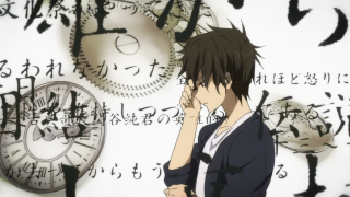 Man clock phone ear background - destructive free wallpaper