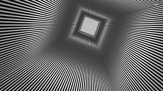 Black white square pattern white 2 - bridget riley free wallpaper