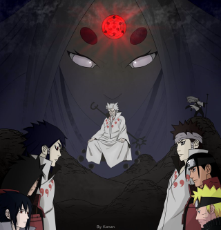 People demon blood eyes head - poster art free wallpaper