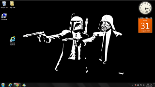 Computer screen darth vader stormtrooper - war free wallpaper