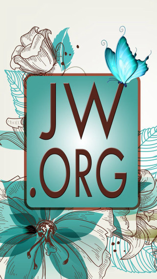 Blue butterfly blue sign jw - an illustration free wallpaper