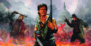 Zombies with guns capitol building 2 - zombie free wallpaper