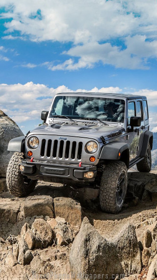 Jeep driving rocky trail mountains - rocky free wallpaper