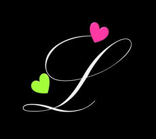 Connected hearts lineart lyco art - llustration free wallpaper