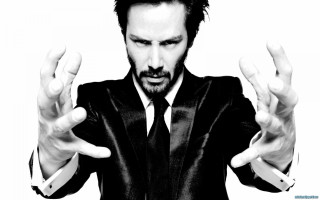 Man suit tie hands up 2 - intense free wallpaper