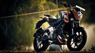 Motorcycle water trees fence helmet - else alfelt free wallpaper