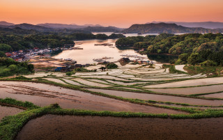 River abundance land trees mountains - tree and mountains free wallpaper