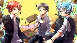 Anime guys guns camera hands - the other free wallpaper