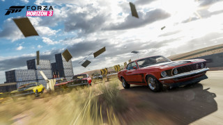 Car driving road cars field - a road next free wallpaper