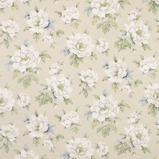 Floral white flowers beige background - a flemish baroque free wallpaper