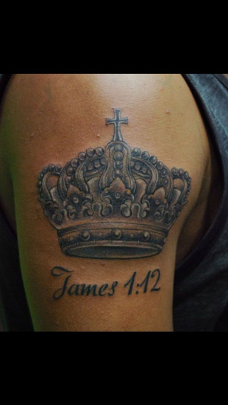 Crown cross tattoo james 4 - david imms free wallpaper