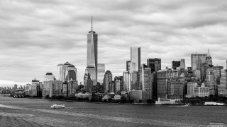 Boat cityscape black white architecture - cityscape free wallpaper