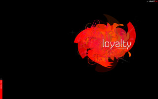 Red black background lovatty logo - free abstract wallpaper
