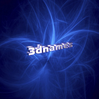 Blue background 3dnames middle blue - the middle of it free wallpaper