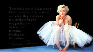 Woman chair quote inspirational blonde - inspirational free wallpaper