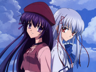 Anime girls long hair hats - long hair and a hat free wallpaper