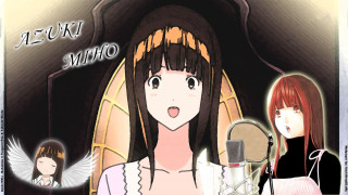 Girl long hair microphone angel - a microphone in front free wallpaper