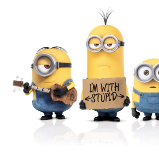Minions sign guitar im with - incoherent free wallpaper