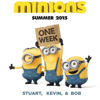 Minions poster three holding sign - dom qwek free wallpaper