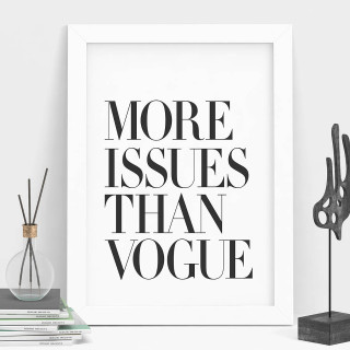Black white poster vase plant - vogue free wallpaper