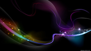 Colorful abstract background stars lines 3 - an airbrush painting free wallpaper for desktop
