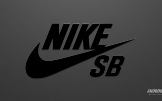 Nike sb black logo les - the side free wallpaper