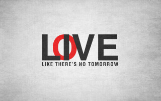Love sign red black white - free love wallpaper