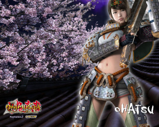 Woman costume sword cherry blossom - a sword and a sword free wallpaper