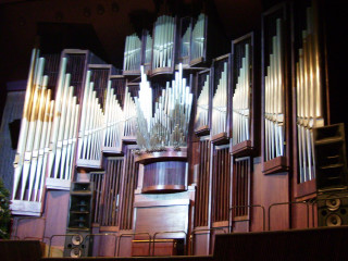 Baroque church organ interior pipe - interior free wallpaper