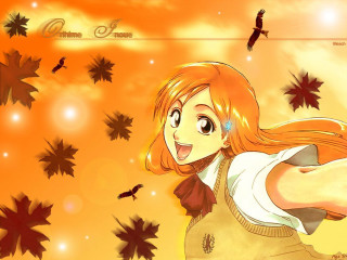 Girl red hair white shirt 4 - long red hair free wallpaper
