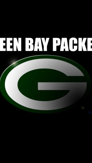Green bay packers logo black - a football free wallpaper