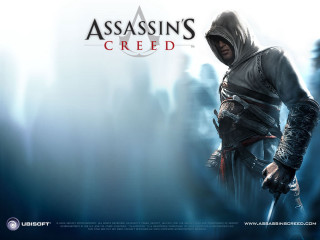 Man hooded outfit sword group 2 - a foggy area free wallpaper