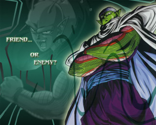 Cartoon greenface purpledress greenbackground quote - a green face free wallpaper