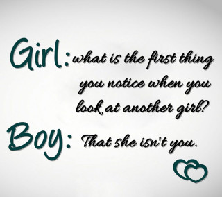 Boy girl quote girl notice - free love wallpaper