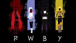 Group people black background rwby - renaissance free wallpaper