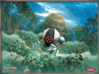 Cartoon character running rain forest - adam manyoki free wallpaper