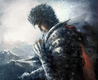 Man suit armor snow hands - andrew law free wallpaper