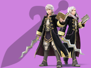 Two people black gold outfits - two person free wallpaper