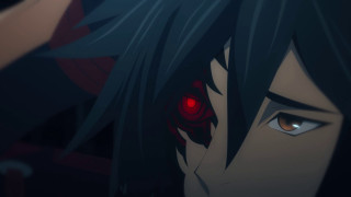 Man long hair red eyes - red eye free wallpaper