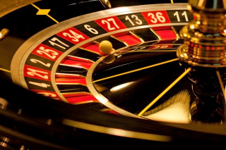 Casino roulette crown golden stars - golden free wallpaper