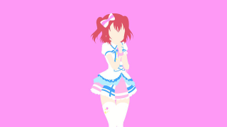 Girl short skirt bow tie - ambient free wallpaper