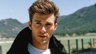 Man black jacket looking camera - facial free wallpaper
